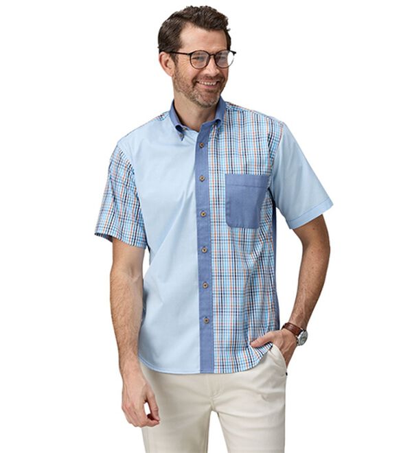 「大人のサマーオックス半袖シャツ（メンズシャツ）」｜詳細画像