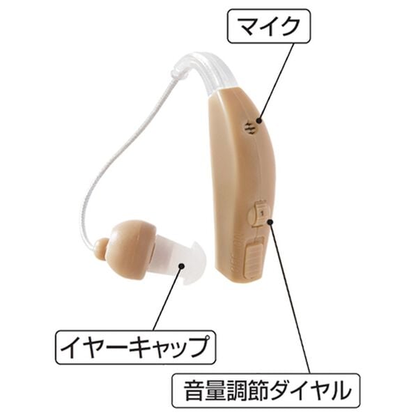 「目立ちにくい集音器「きこえ上手」（シニア・生活サポート）」｜詳細画像