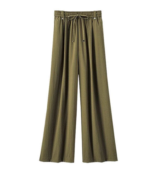 BELLUNA（ベルーナ）の「サラリ快適！ビンテージ調ワイドパンツ（ワイドパンツ・ガウチョ）」｜詳細画像