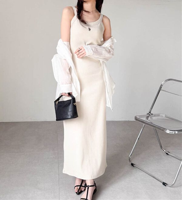 RANAN（ラナン）の「＜U.S.POLO ASSN.＞カップ付アメスリリブワンピース（カットソーワンピース）」｜詳細画像