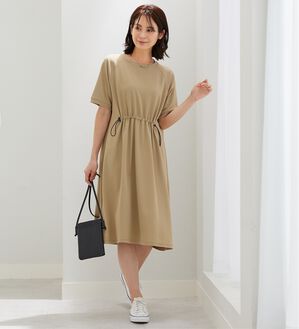 BELLUNA（ベルーナ）の「〈Ｓ／Ｆ〉メッシュ素材ゆったりワンピース（その他ワンピース）」｜詳細画像