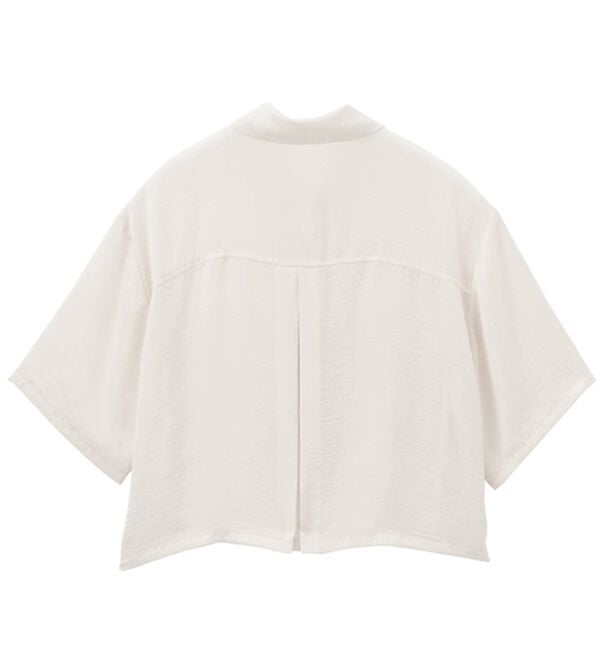 RANAN（ラナン）の「ダブルポケットショートシャツ（シャツ）」｜詳細画像