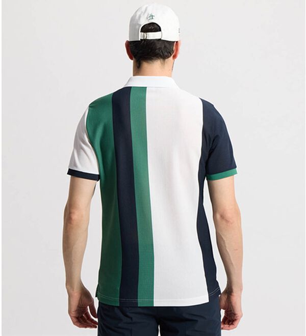 「＜マンシングウェア＞マナード&times;ＳＵＮＳＣＲＥＥＮ先染めストライプ半袖シャツ（メンズシャツ）」｜詳細画像