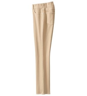 ルフラン（ルフラン）の「楽らく素敵！全方向ストレッチ綿混パンツ（フルレングスパンツ）」｜ベージュ