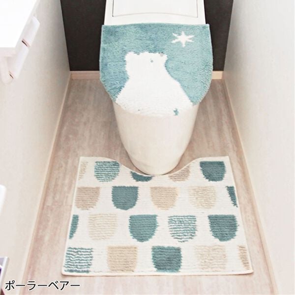 iellio（イエリオ）の「ＳＯＰＯトイレマット２点セット（トイレカバー）」｜詳細画像