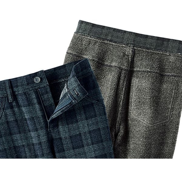 BELLUNA（ベルーナ）の「ポカポカすっきり！静電防止付裏ファーパンツ（フルレングスパンツ）」｜詳細画像