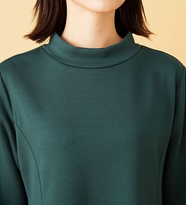 BELLUNA（ベルーナ）の「【Ｌａｇｒｉｌｕａ】チェック切替チュニックワンピース（チュニック）」｜詳細画像