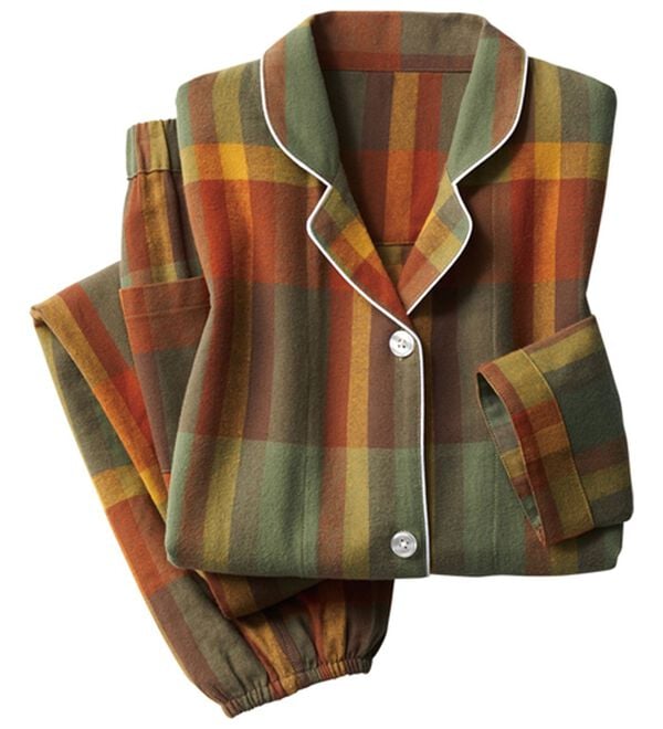 LAVIENNE（ラヴィエンヌ）の「綿１００％ふんわり暖か微起毛パジャマ（パジャマ・ルームウェア）」｜詳細画像