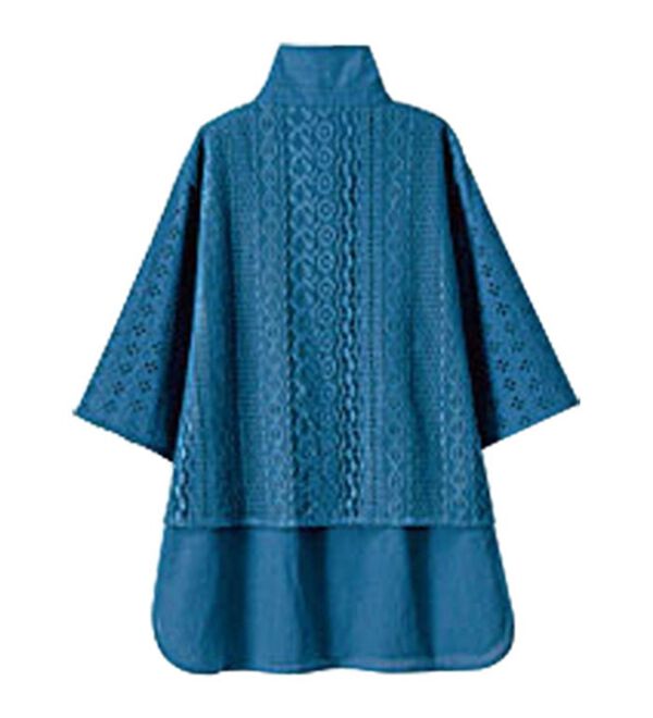 BELLUNA（ベルーナ）の「レース切替デザインシャツジャケット（シャツ）」｜詳細画像