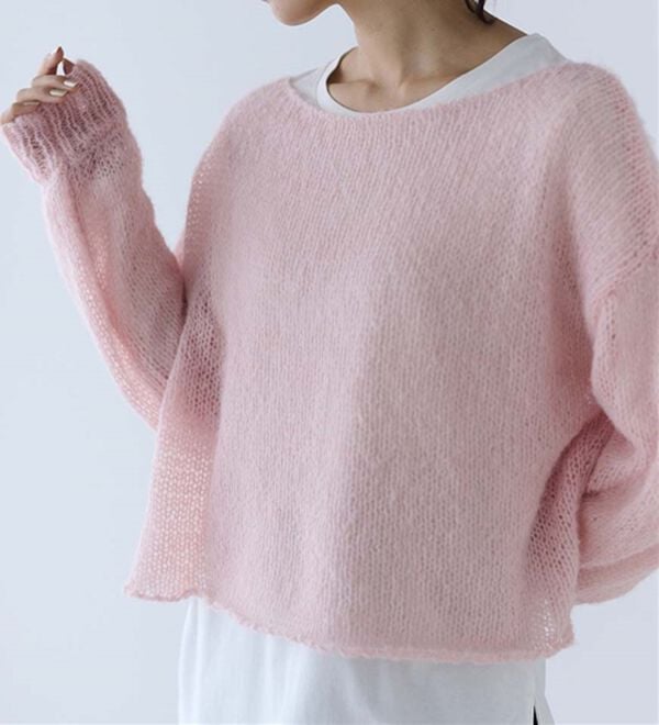 モヘアライクローゲージニット - ベルーナ【公式】