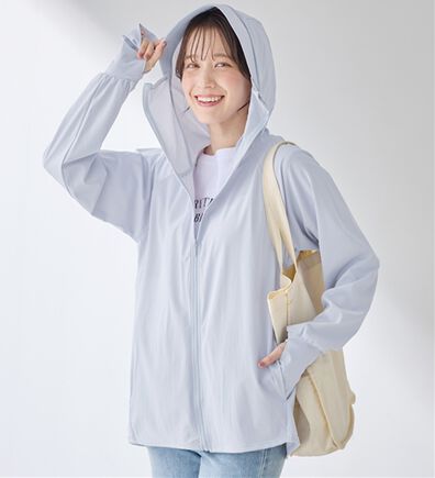 Viola e Viola（ヴィオラ エ ヴィオラ）の「＜水陸両用＞紫外線カット！万能パーカー（パーカー）」