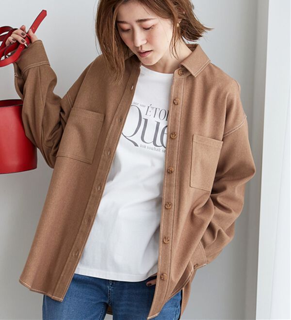 BELLUNA（ベルーナ）の「【着回しのミカタ！】綿100％大人顔サマ見えプリントロンT（カットソー）」｜詳細画像