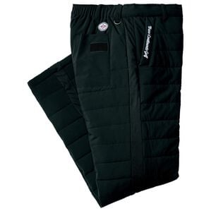 「≪ＴＶ限定★≫＜トランスコンチネンツゴルフ＞ラウンドに便利な中綿ゴルフパンツ（メンズフルレングスパンツ）」｜ブラック