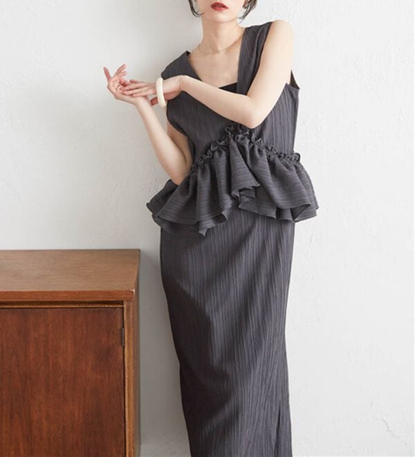 RANAN（ラナン）の「マルチウェイナローワンピース（その他ワンピース）」｜詳細画像