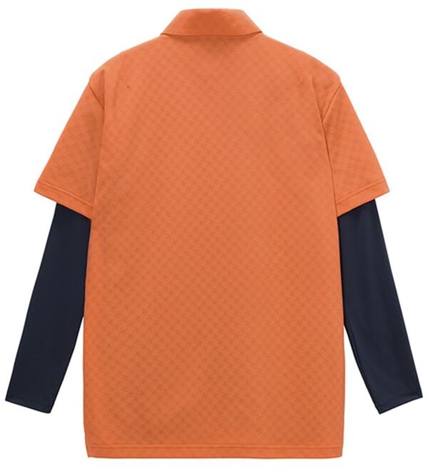 「＜ルコック＞３ＷＡＹチェックジャカード半袖シャツ＆インナーシャツ（メンズポロシャツ）」｜詳細画像