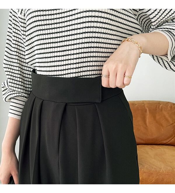 タックワイドバレルパンツ - ベルーナ【公式】