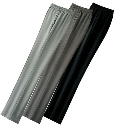 ルフラン（ルフラン）の「【３本組】日本製涼やかストレッチパンツ（フルレングスパンツ）」