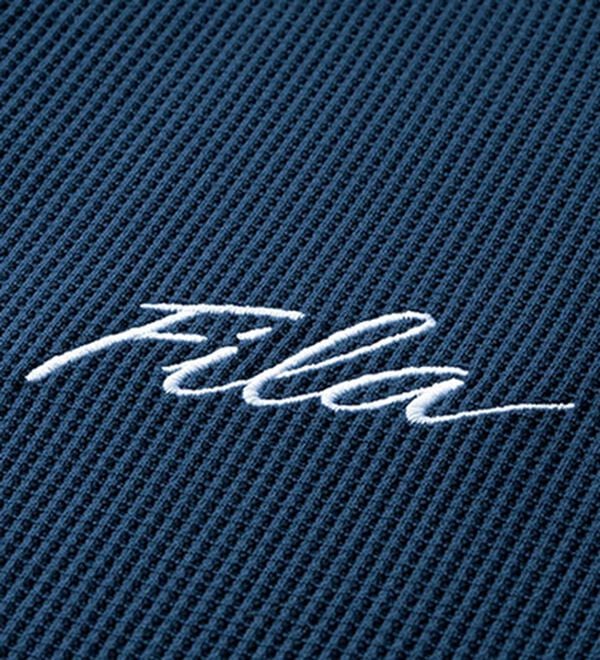 「＜フィラ＞キシリトール加工ワッフルデザインポロ（メンズポロシャツ）」｜詳細画像