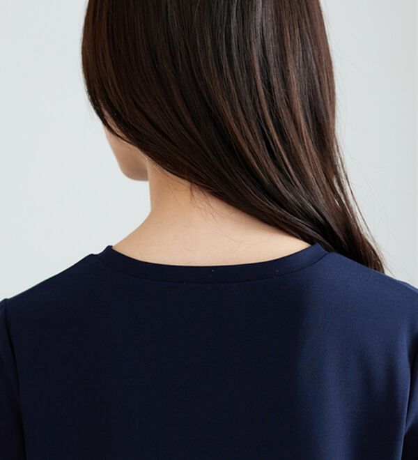 BELLUNA（ベルーナ）の「【再入荷】ボリューム袖美人顔バックフレアーＴブラウス（ブラウス）」｜詳細画像