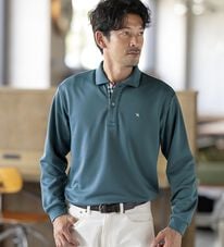 「＜アーノルド　パーマー＞ワンポイント裏起毛ポロシャツ（メンズポロシャツ）」