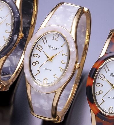 「着脱簡単文字が大きいブレスレットウォッチ（腕時計）」