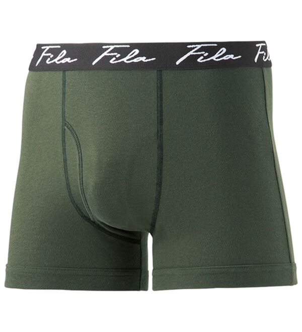 「【４枚組】＜フィラ＞スタイリッシュボクサーパンツ（メンズボクサーパンツ）」｜詳細画像