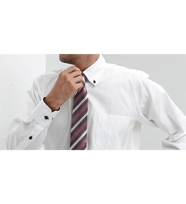 「【５枚セット】品質自慢！形態安定メンズワイシャツ（メンズワイシャツ）」｜詳細画像