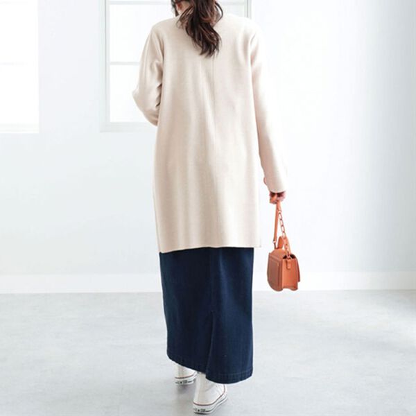 BELLUNA（ベルーナ）の「嬉しい機能付！ミラノリブカーディガン（ニットカーディガン）」｜詳細画像