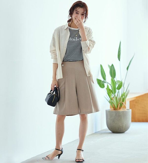 Pierrot（ピエロ）の「綿１００％オーバーサイズシャツ（シャツ）」｜詳細画像