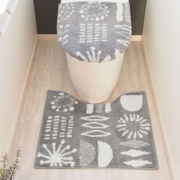 iellio（イエリオ）の「ＳＯＰＯトイレマット２点セット（トイレカバー）」｜詳細画像