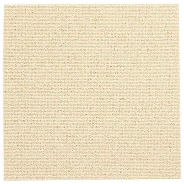 「床にピッタリつくウール１００％　吸着洗えるタイルカーペット（カーペット）」｜アイボリー