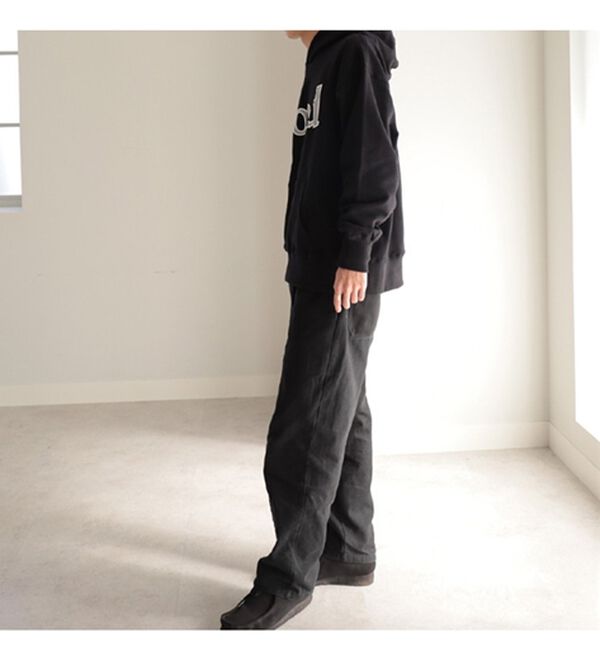 GeeRA（ジーラ）の「裏毛ロゴプリントパーカー（パーカー）」｜詳細画像