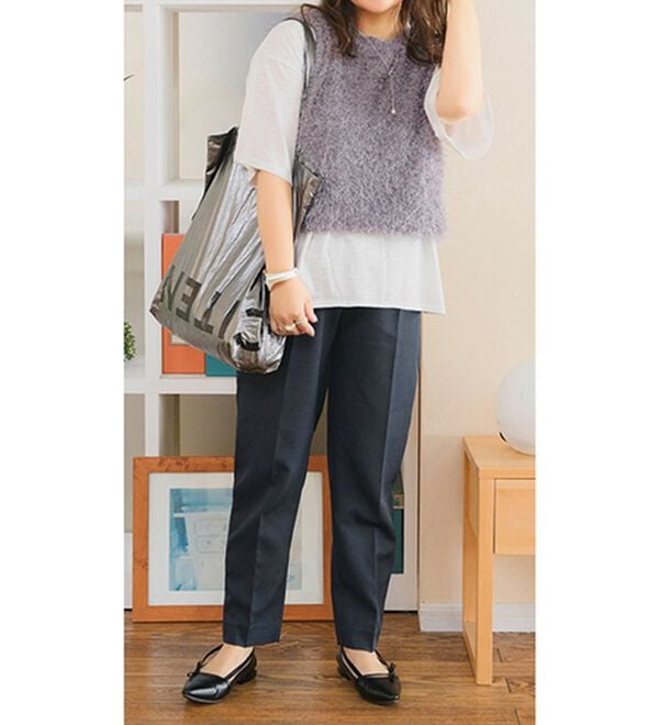 BELLUNA（ベルーナ）の「テーパードパンツ（セットアップ）」｜詳細画像