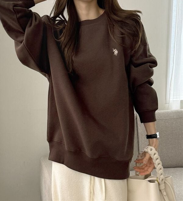 GeeRA（ジーラ）の「【U.S. POLO ASSN.】表ピーチ裏起毛スウェット（トレーナー・スウェット）」｜詳細画像