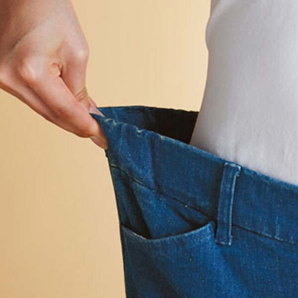 BELLUNA（ベルーナ）の「サイズ満載！裏起毛ぐん伸びデニムパンツ（フルレングスパンツ）」｜詳細画像