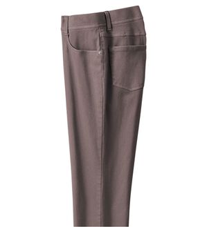 ルフラン（ルフラン）の「楽らく素敵！全方向ストレッチ綿混パンツ（フルレングスパンツ）」｜モカ