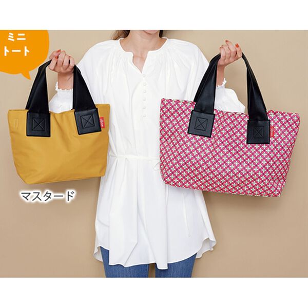 RANAN（ラナン）の「２ＷＡＹはっ水ナイロンミニトートバッグ（トートバッグ）」｜詳細画像