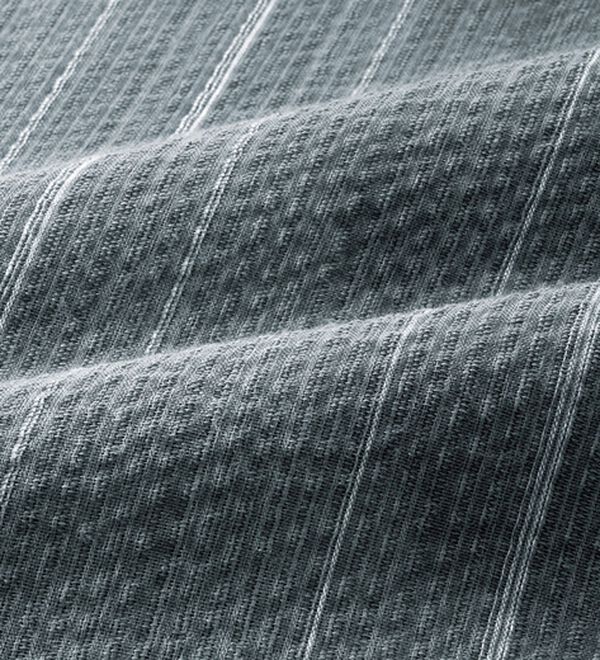 「＜クロコダイル＞品格漂う綿１００％絣調しじら作務衣（メンズ和装・浴衣・和装グッズ）」｜詳細画像