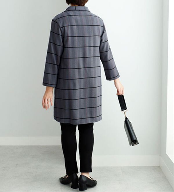 BELLUNA（ベルーナ）の「ジッパー使いスキッパーチュニック（チュニック）」｜詳細画像