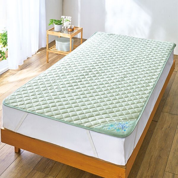 「お買得抗菌防臭さらさら冷感敷パッド（敷パッド）」｜詳細画像