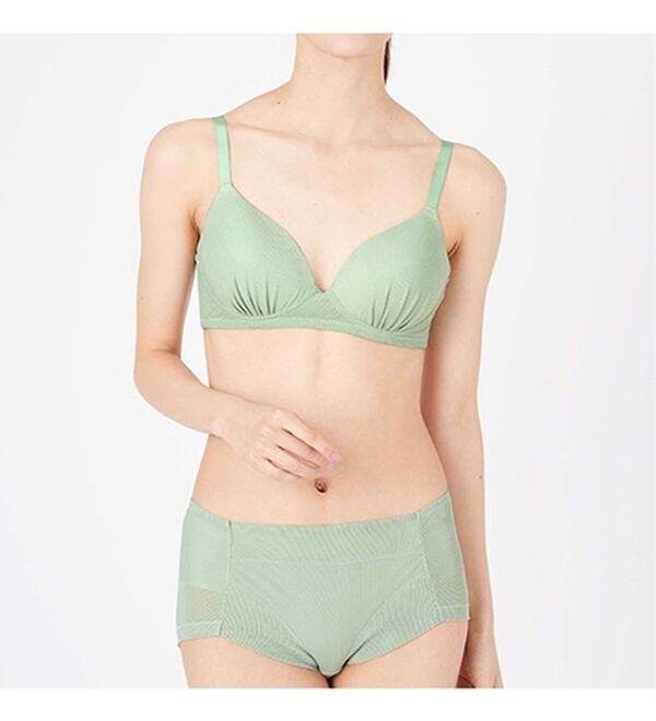 LAVIENNE（ラヴィエンヌ）の「サラっとメッシュブラ・ショーツ（ブラジャー）」｜詳細画像