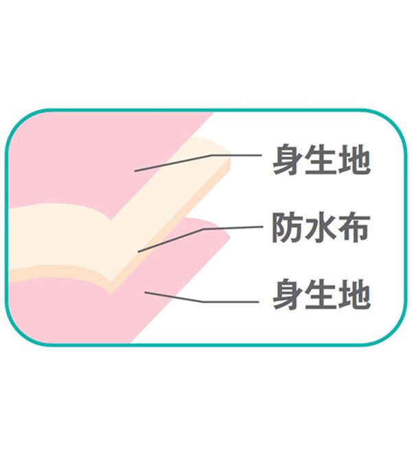 「【５色組】【ハナマル】吸水パッド専用ショーツ３分丈（ショーツ）」｜詳細画像