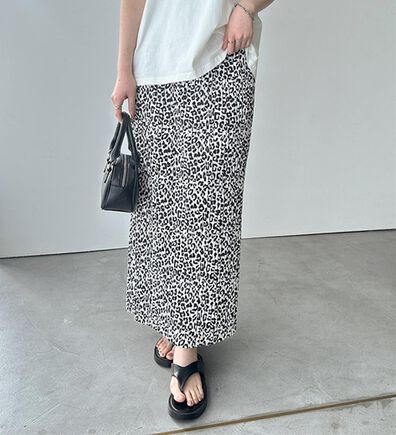 GeeRA（ジーラ）の「セルフカットプリーツナロースカート（ロングスカート）」