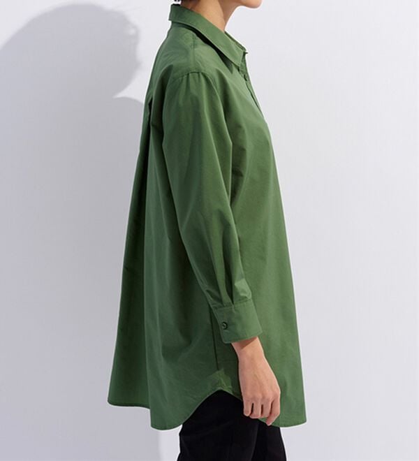 BELLUNA（ベルーナ）の「＜ＳＯＬＯＴＥＸ（Ｒ）＞ストレッチビッグシャツ（シャツ）」｜詳細画像