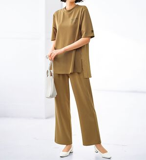 BELLUNA（ベルーナ）の「＜ＦＩＬＡ＞サラッと快適！バックプリーツセットアップ（セットアップ）」｜詳細画像