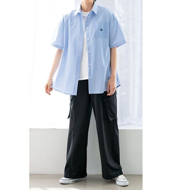 BELLUNA（ベルーナ）の「【ｃｈａｍｐｉｏｎ】ハイウエストカーゴパンツ（その他パンツ）」｜詳細画像