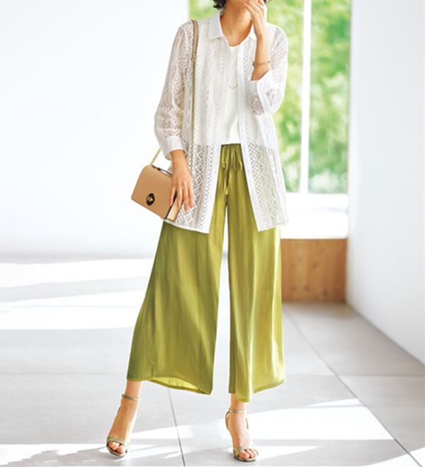 BELLUNA（ベルーナ）の「ヒンヤリ綿１００％大人顔タンクトップ（タンクトップ・キャミソール）」｜詳細画像