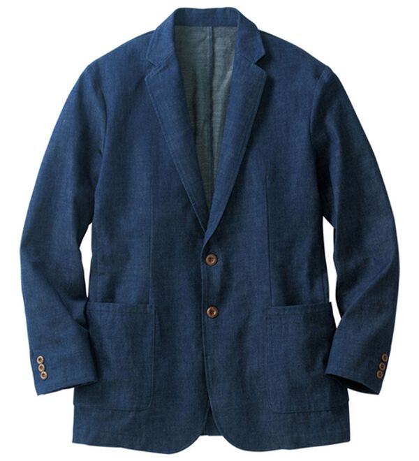 「岡山デニム＜ジャパンブルー＞ジャケット（メンズジャケット）」｜詳細画像