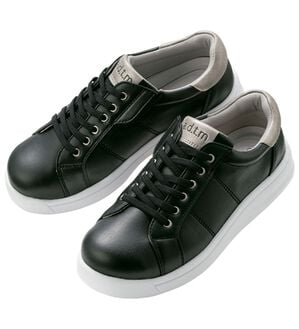 ルフラン（ルフラン）の「足がよろこぶもちかるサッとスニーカー（スニーカー）」｜ブラック