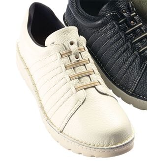 「履きやすさに驚き！日本製こだわりカジュアルシューズ（メンズスニーカー）」｜ホワイト